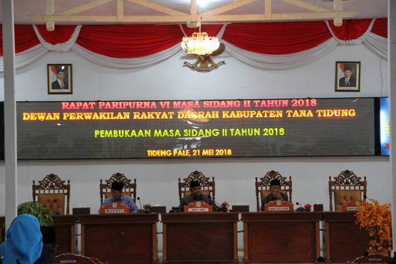 Rapat Paripurna VI Masa Sidang II Tahun 2018